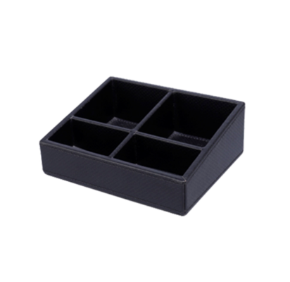 Bandeja de Bolsitas Polipiel Negra